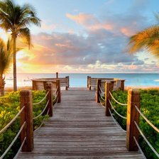 Схема вышивки «мостик»