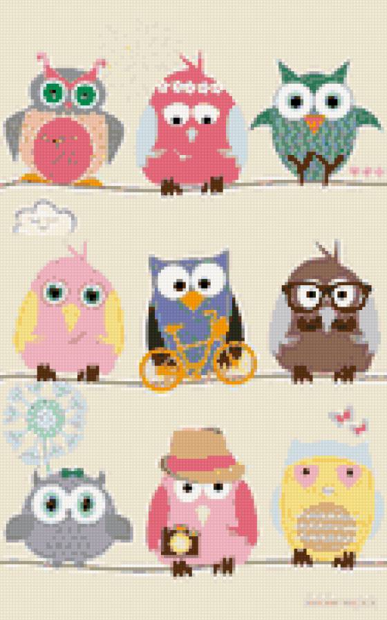 nine owl - предпросмотр