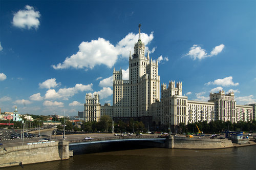 Высотка на Котельнической - архитектура, котельники, москва - оригинал