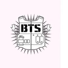 Схема вышивки «Bangtan»