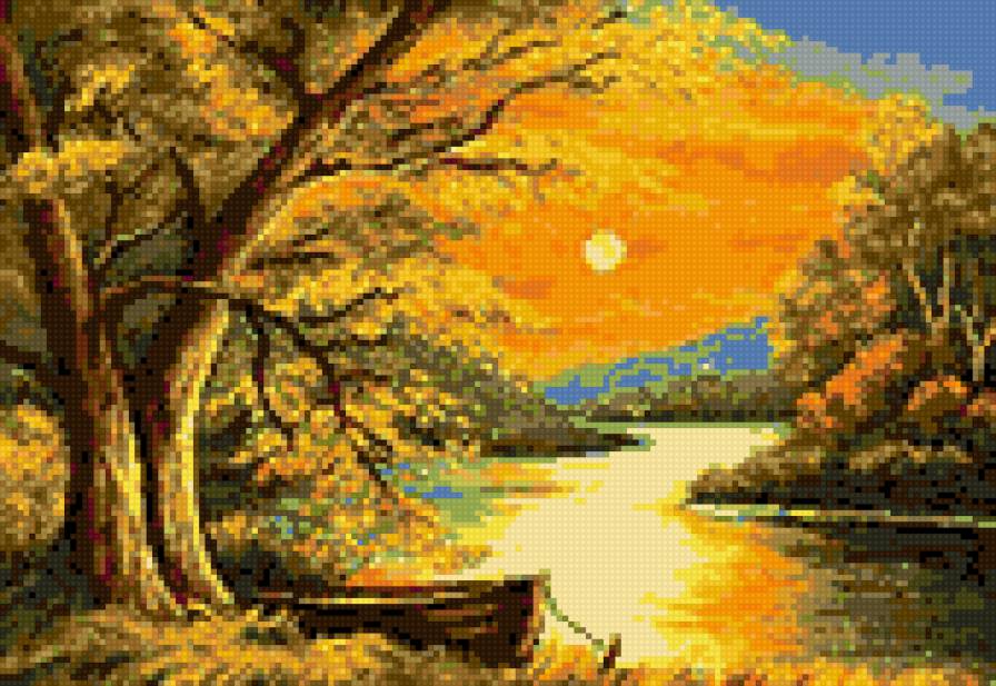 Закат - предпросмотр