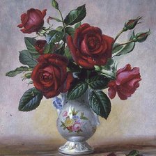 Схема вышивки «розы»