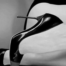 Схема вышивки «Heels1»