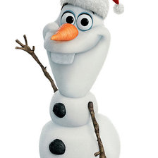 Схема вышивки «Снеговик»