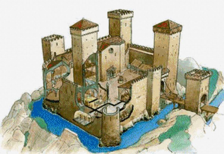 Castillo-Medieval - castle - предпросмотр