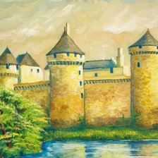 Схема вышивки «Chateau Lassay-France»