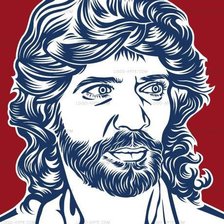 Camaron de la Isla en azul