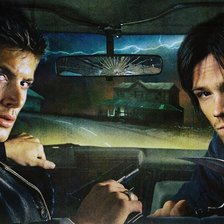 Схема вышивки «Supernatural 2»
