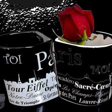 Схема вышивки «cups»