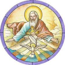 Схема вышивки «Santisima Trinidad»