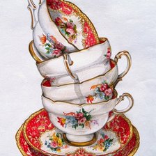 Схема вышивки «кружки»