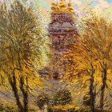 Схема вышивки «Два дерева Валерия Рубаненко»