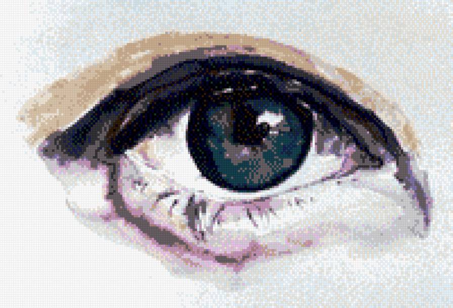 Глаз - глаз, око, глаза, зрачок - предпросмотр