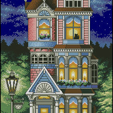 Схема вышивки «Victorian charm»