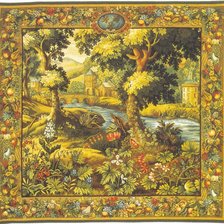 старинный гобелен