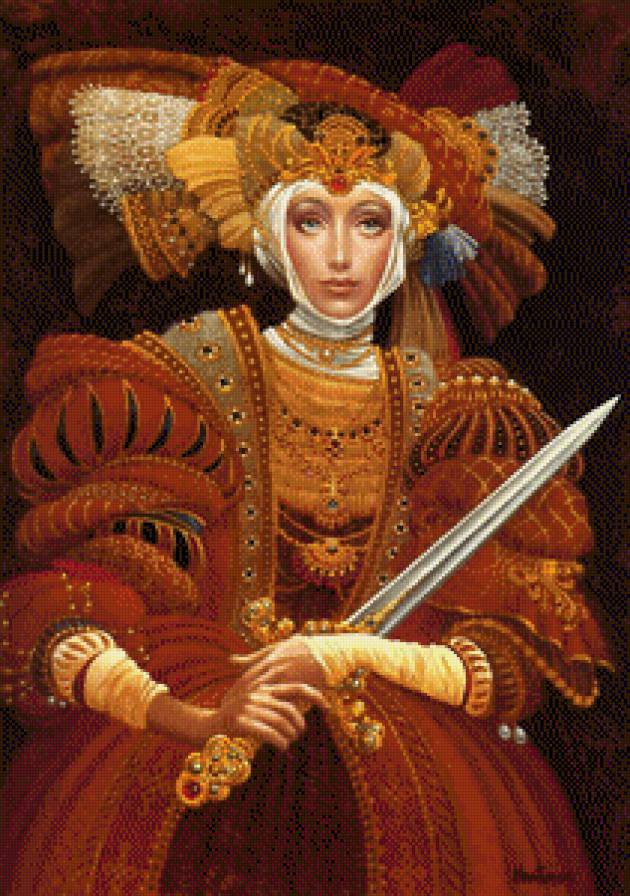 зашитница - жэнщина, воительница, королева - предпросмотр