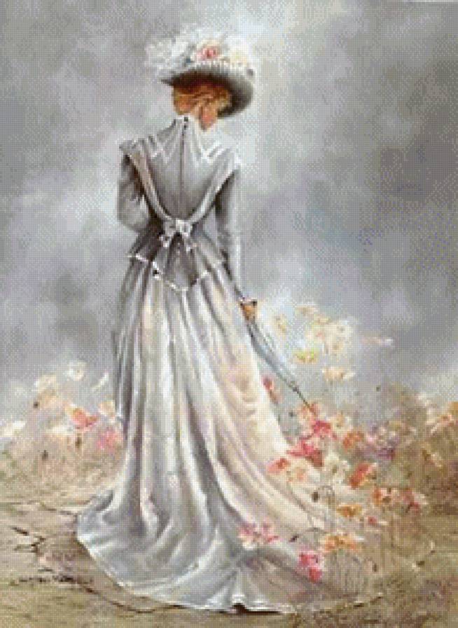 прогулка - прогулка, дама - предпросмотр