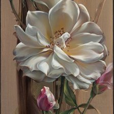 Схема вышивки «роза»