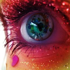 Схема вышивки «Взгляд»