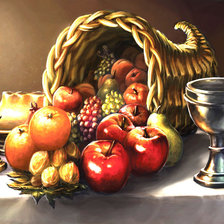 Схема вышивки «Рог изобилия»