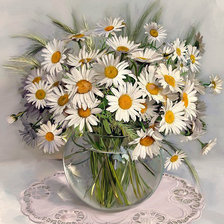 Схема вышивки «Ромашки. для себя.»