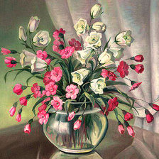 Схема вышивки «Цветочки. Для себя.»