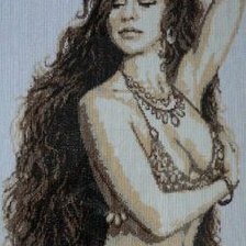 Схема вышивки «баб»