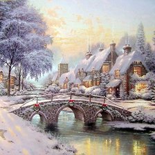 Схема вышивки «зима-3»