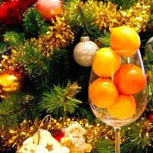 Схема вышивки «новый год»