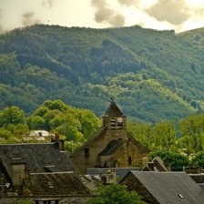 Схема вышивки «Селение»