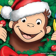Схема вышивки «обезьянка»