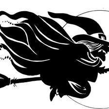 Схема вышивки «BRUJA MALA»