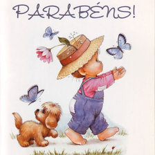 Схема вышивки «Бежим за бабочками...»