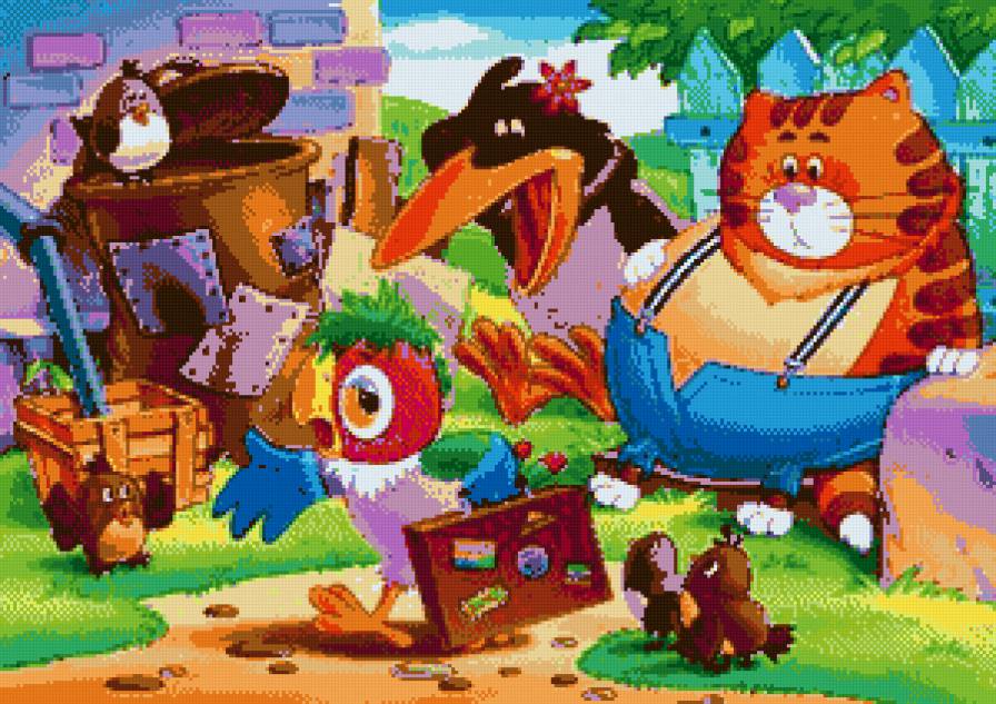 Возвращение блудного попугая - мультфильм - предпросмотр