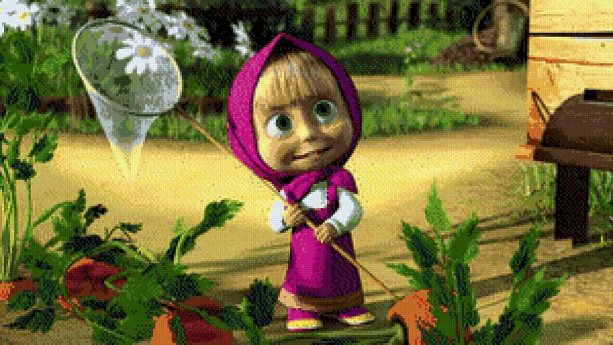 Маша и медведь - маша, мультфильм - предпросмотр