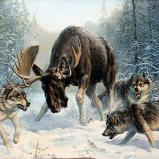 Схема вышивки «Битва»