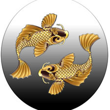 Схема вышивки «Рыбки»