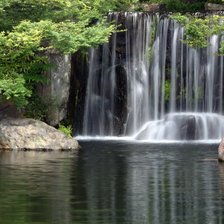 Схема вышивки «Водопад»