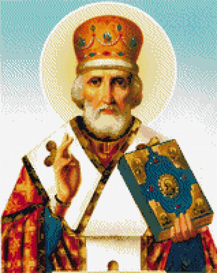 Иконна "Николай Чудотворец" - предпросмотр