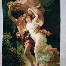 Схема вышивки «девушка и юноша»