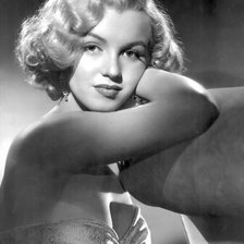 Схема вышивки «Монро автор Воробьёва Н.В»