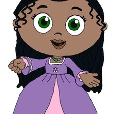 Схема вышивки «Princesa Pea»