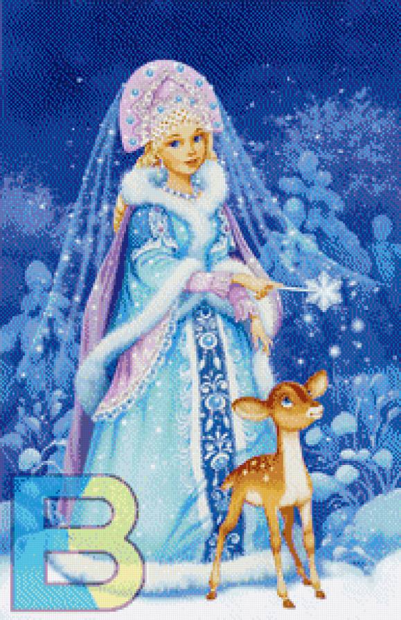 Снегурочка - новый год - предпросмотр