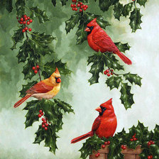 Птички на ветках