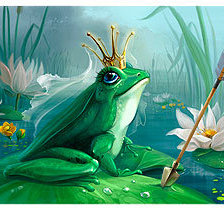 Схема вышивки «Царевна-лягушка»