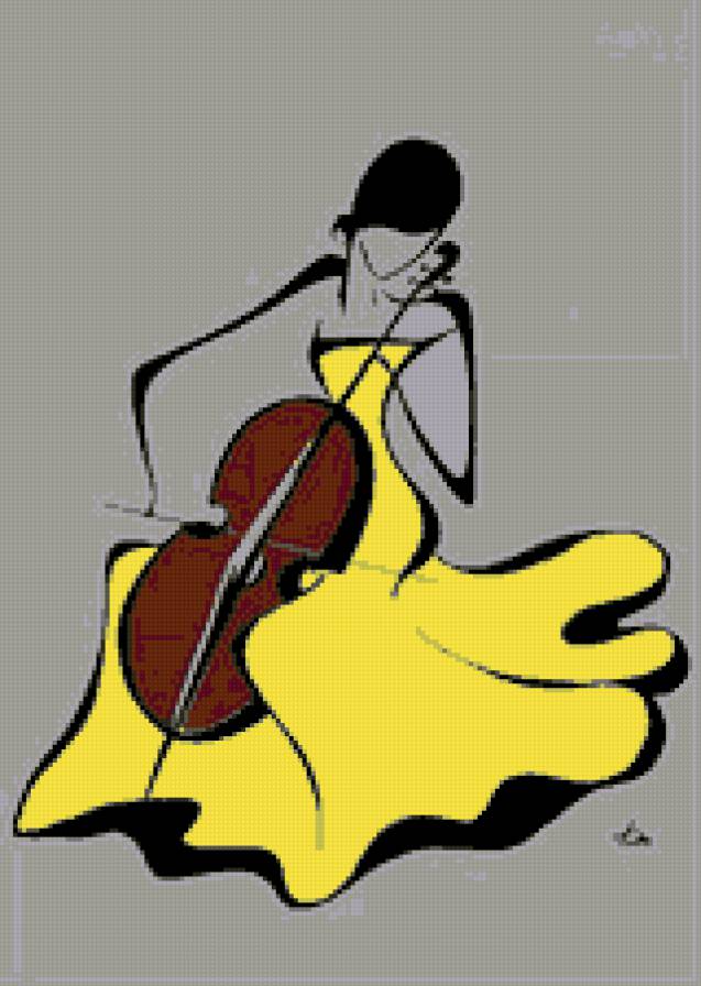 Cello Woman - предпросмотр