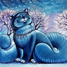 Схема вышивки «Кисуля»