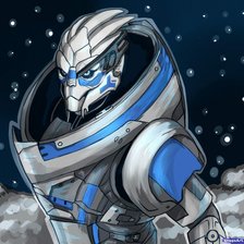 Схема вышивки «Гаррус»