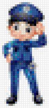 police boy llavero - предпросмотр