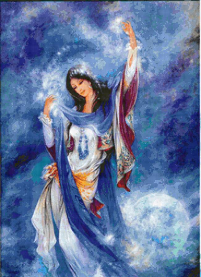 женщина - женский образ женщины портрет картины восток - предпросмотр